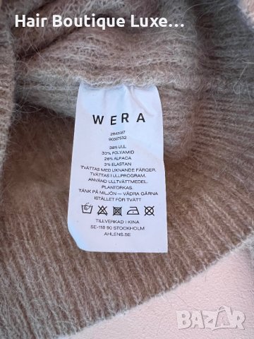 Вълнена дамска блуза WERA XS размер ❤️, снимка 6 - Блузи с дълъг ръкав и пуловери - 43823421