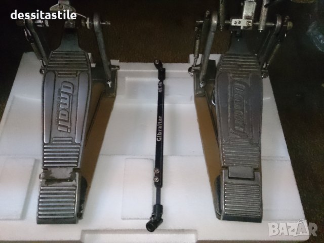 Двоен педал АМАТИ с кардан ГИБРАЛТАР и двоен педал - кардан IRON COBRA, снимка 7 - Ударни инструменти - 38935341
