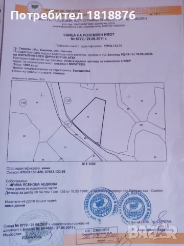 имот в района на гр.Смолян 