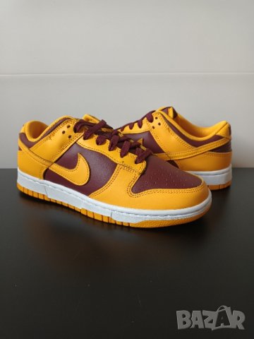 Нови Nike Dunk Low Retro Arizona State 38.5, снимка 2 - Маратонки - 43537885