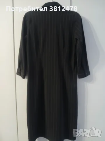 SAND Рокля тип риза на райета, снимка 2 - Рокли - 48655922