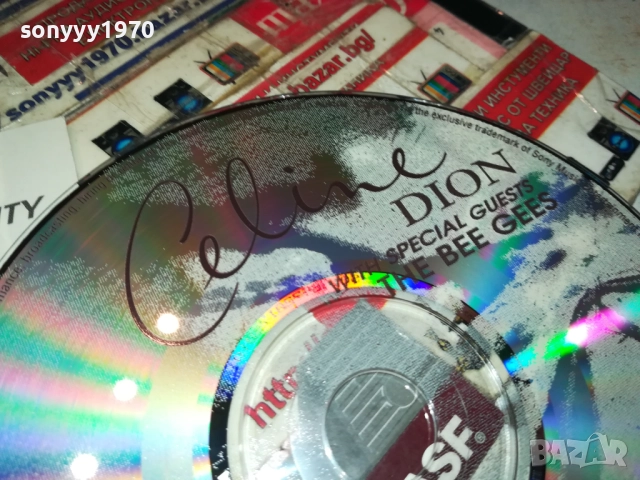 CELINE DION & THE BEE GEES CD 0612250733, снимка 10 - CD дискове - 52668078