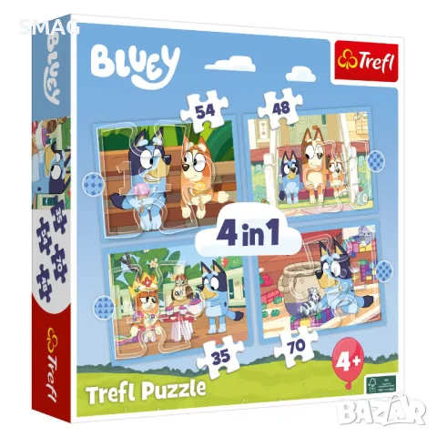 Пъзел Bluey 4 в 1 S_1239801