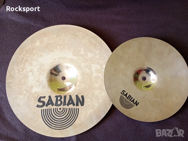 Sabian AAX Cymbal set & Hats, снимка 11 - Ударни инструменти - 52069716