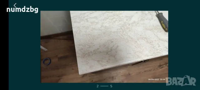 мрамор термоплот 1,30 м. за кухня , снимка 3 - Други стоки за дома - 50250187