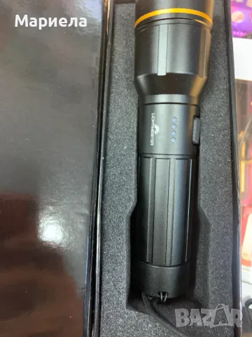 LICHTMEISTER LED акумулаторнo фенерче, 2000 лумена, 5000 mAh батерия, снимка 9 - Лед осветление - 49450566