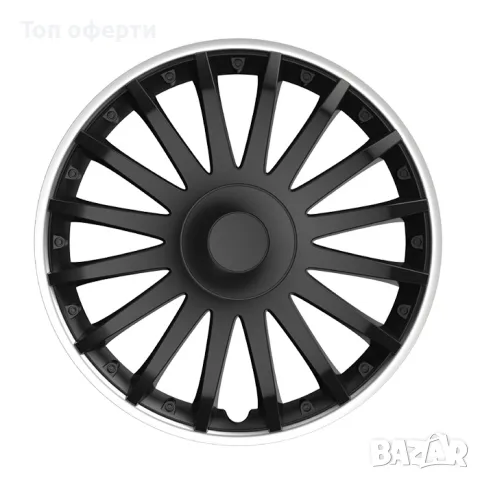 Тасове за джанти 13, 14, 15, 16 цола Versaco Crystal SO Black