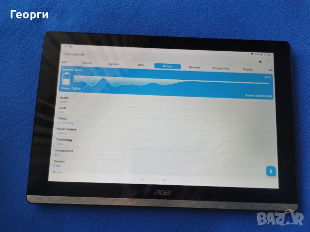 таблет Acer Iconia One 10 (B3-A50FHD), снимка 6 - Таблети - 50585367