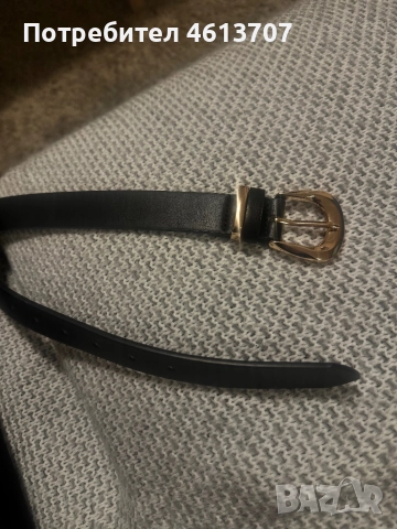 Черен дамски колан , снимка 3 - Колани - 51947635