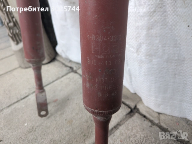 Амортисьори с пружини BOGE (SACHS) за Audi A4 B5 - 1BE окачване, снимка 5 - Части - 53496512