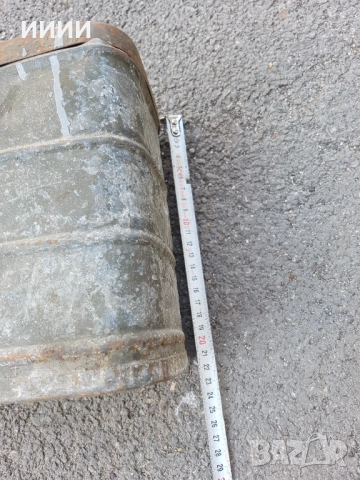 Стара метална кутия, снимка 4 - Антикварни и старинни предмети - 52280703