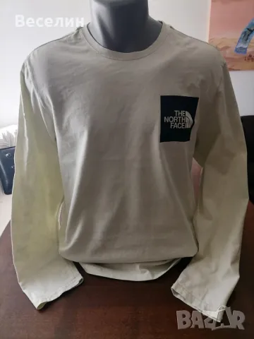 Тениска с дълъг ръкав The North Face, М, снимка 2 - Тениски - 47493421