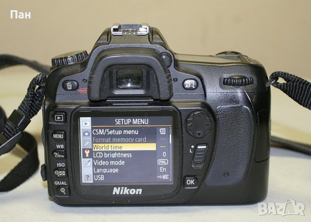 Фотоапарат Nikon D80 с обектив Nikkor AF-S 18-55 VRII, снимка 3 - Фотоапарати - 38437456