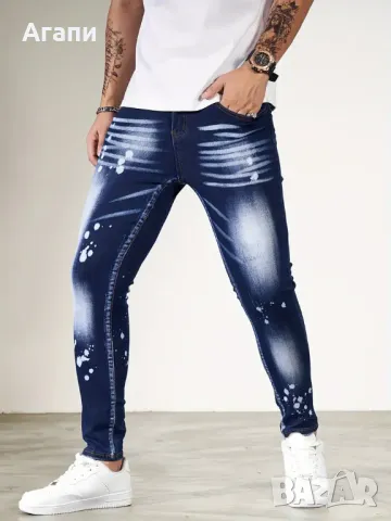 Мъжки еластични дънки № 32 и № 33 или М и Л внос от чужбина нови