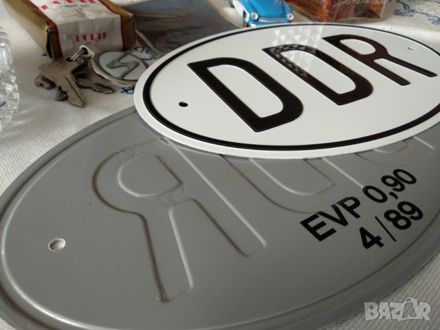 DDR * ГДР - Oвална релефна МПС национална табелка , снимка 6 - Аксесоари и консумативи - 27394373