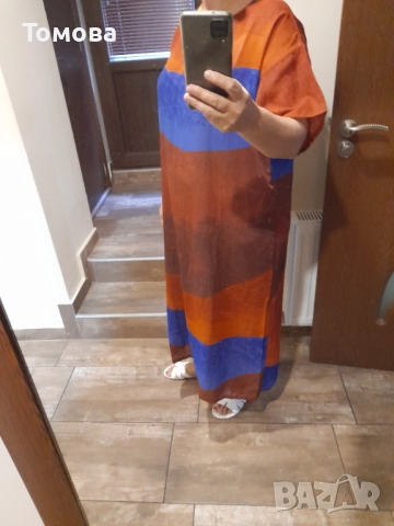 Дълга рокля № ХЛ, снимка 5 - Рокли - 51708997