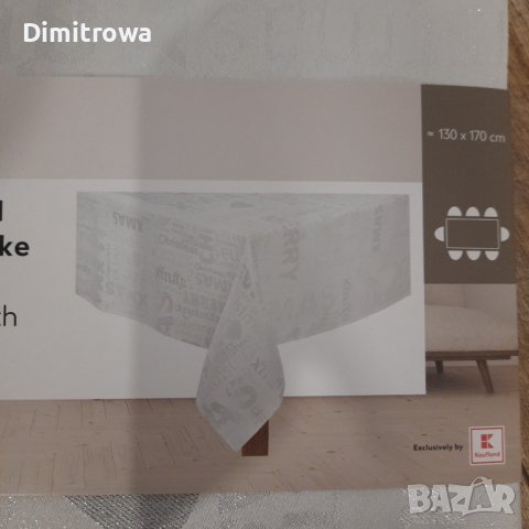 р-р130/170см Коледна покривка, снимка 6 - Покривки за маси - 43142104