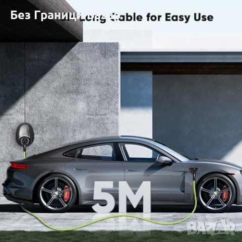 Нов Бързо Зареждащ Кабел Type 2 за Електромобили 7.2KW - 5м, снимка 6 - Друга електроника - 43688116