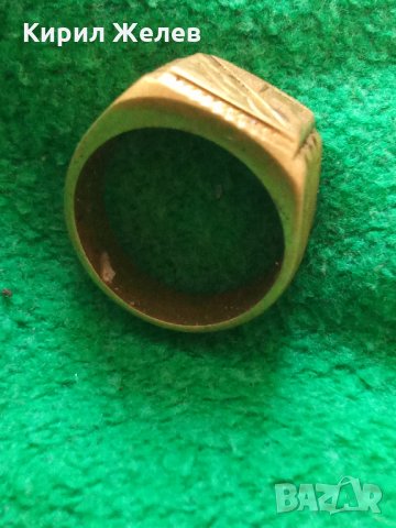 Пръстен стар бронзов 21900, снимка 3 - Колекции - 33370075