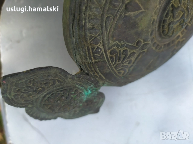 Стара/възрожденска пафта от носия, снимка 6 - Антикварни и старинни предмети - 52970772