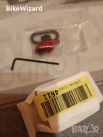 TRIROCK 1,25-инчов бутон за въртящ се контур QD Combo Red Sling НОВ, снимка 5 - Други инструменти - 47625129