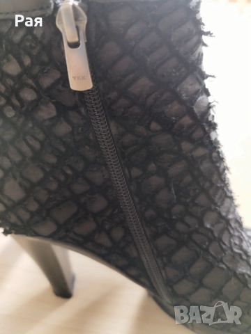 Боти естествен набук, снимка 4 - Дамски боти - 52029411