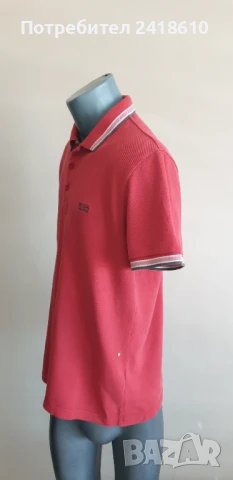 Hugo Boss Paddy Pique Cotton Regular Fit Mens Size L - XL ОРИГИНАЛНА Тениска!, снимка 7 - Тениски - 50861864