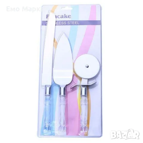 Комплект от 3 броя кухненски инструменти, снимка 4 - Други - 48902920