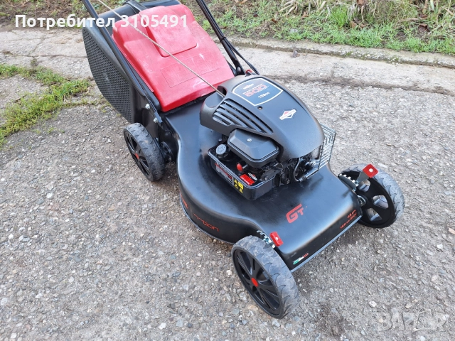 Косачка ALKO Briggs 5к.с. самоходна мулчираща с кош, снимка 12 - Градинска техника - 52749714