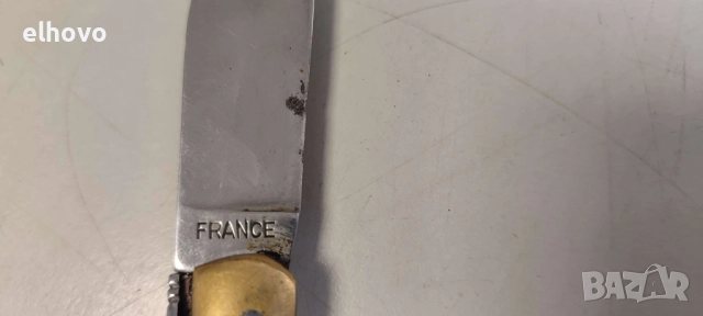 Стара френска джобна ножка Laguiole, снимка 7 - Антикварни и старинни предмети - 52536216