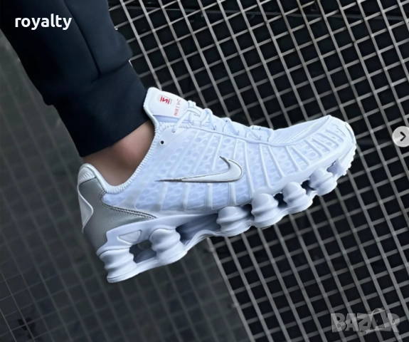 Nike shox tl white мъжки маратонки 