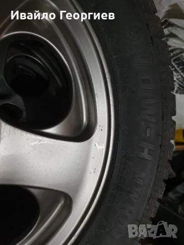 лети джанти 16" 5х114.3мм със зимни гуми 205/55-16 ДОТ2921, снимка 3 - Гуми и джанти - 49615221