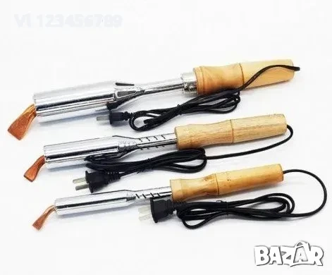 класически поялника с мощности 100 Вт ; 200 Вт или 300Вт