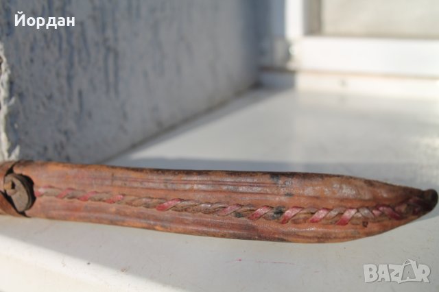 Оригинален стар нож , снимка 3 - Антикварни и старинни предмети - 43287392