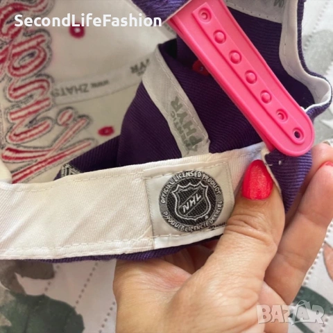 Zephyr NHL винтидж шапка с козирка , снимка 4 - Шапки - 53094463