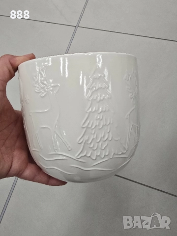 коледни вази саксии, снимка 2 - Декорация за дома - 52417951