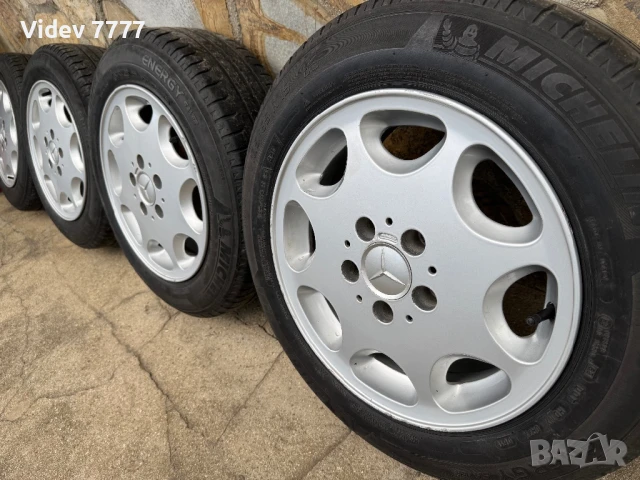 Оригинални алуминиеви джанти за Mercedes 15” 5x112 / W210 / E-Class / Мерцедес