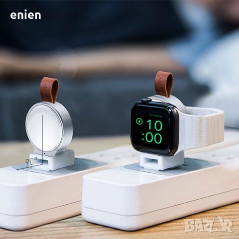 Безжично USB 2.5W зарядно Baseus за Apple Watch 1 2 3 4 38mm 40 42 44, снимка 7 - Оригинални зарядни - 27231706