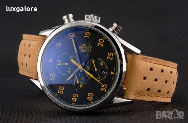 Мъжки часовник TAG Heuer Carrera SpaceX Limited Edition с кварцов механизъм, снимка 3 - Мъжки - 43171774