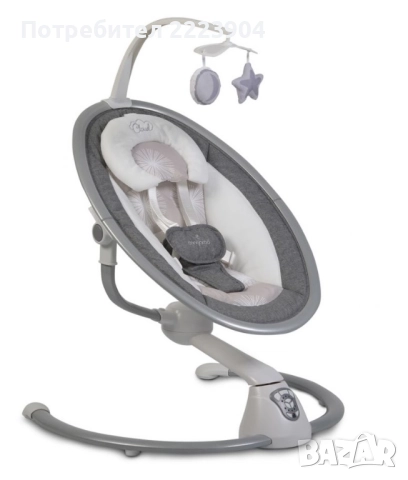 Продавам Бебешка електрическа люлка Cangaroo Cloud Grey