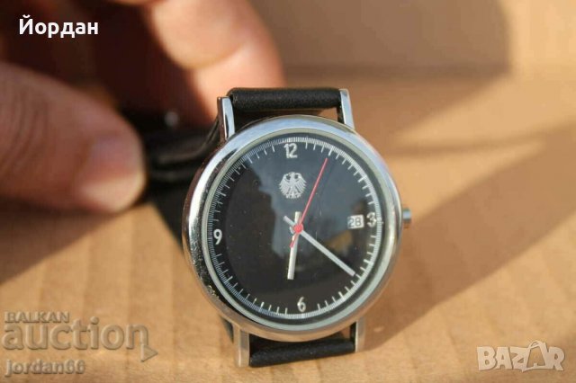 Немски часовник 38 мм, снимка 2 - Мъжки - 38646950