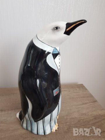 Стар голям порцеланов пингвин, снимка 6 - Антикварни и старинни предмети - 33343108