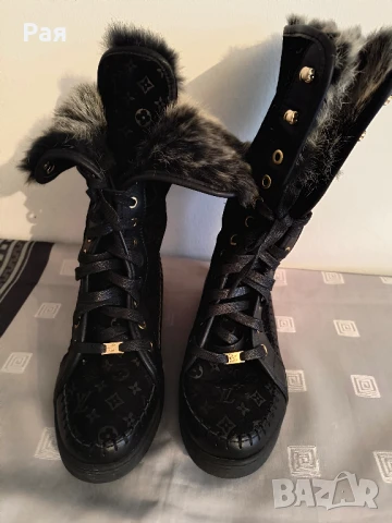 Дамски ботуши Louis Vuitton, снимка 4 - Дамски ботуши - 50670848