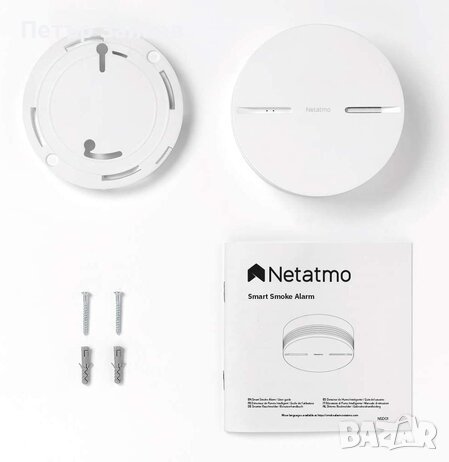 Смарт аларма за дим NETATMO, снимка 3 - Друга електроника - 43376905