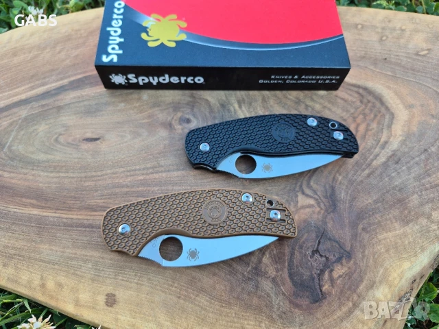 Сгъваем нож Spyderco Sage 5 C123,два цвята, снимка 3 - Ножове - 50798651