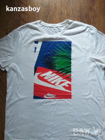 nike air box logo - страхотна мъжка тениска 2ХЛ, снимка 5 - Тениски - 43780342
