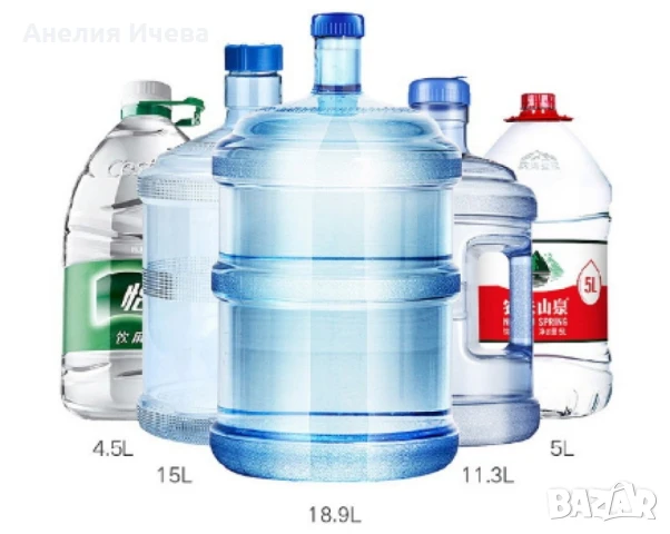 Помпа за вода акомулаторна Rosberg с USB,бяло и черно , снимка 3 - Други - 51410960