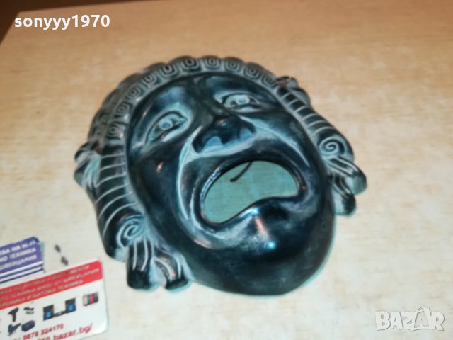 СТАРА МАСКА ОТ ГЪРЦИЯ 2512211943, снимка 5 - Антикварни и старинни предмети - 35240591