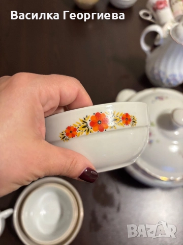 Български порцелан, снимка 13 - Сервизи - 52677983