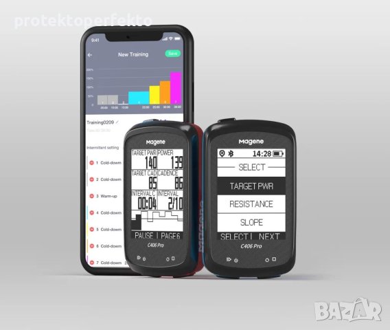 MAGENE C406 Pro GPS велокомпютър, снимка 7 - Други спортове - 43734093